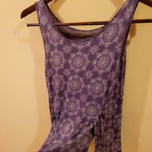 free people purple groovy tank